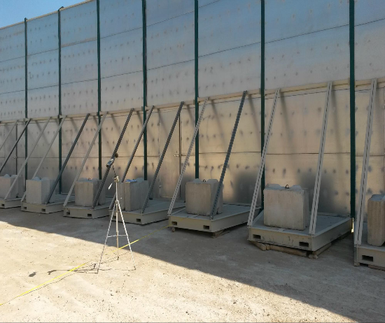 K-Rail Mounted Temporary Sound Wall | Environmental Noise Control